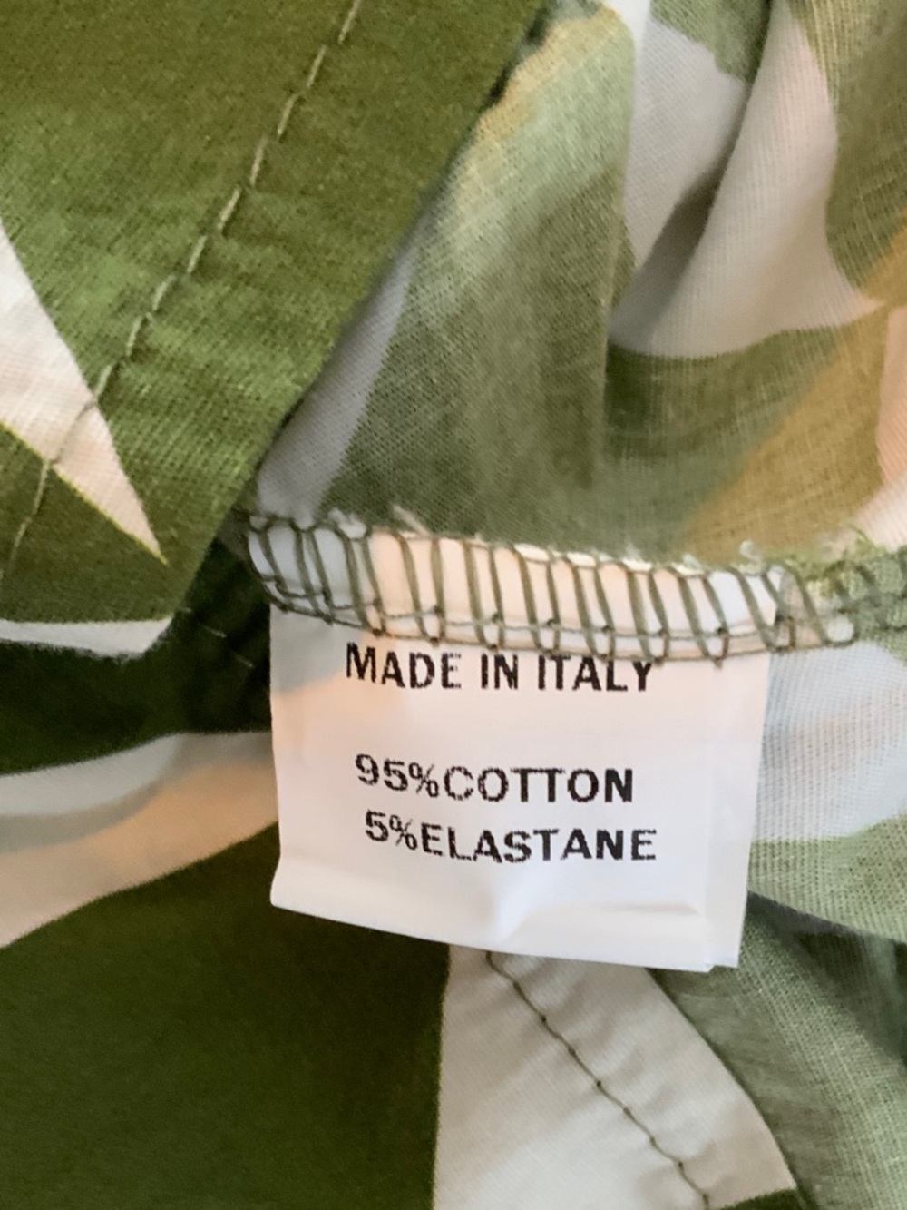 Olive Green Geometric Tiered Midi Dress - Picture 6 of 6